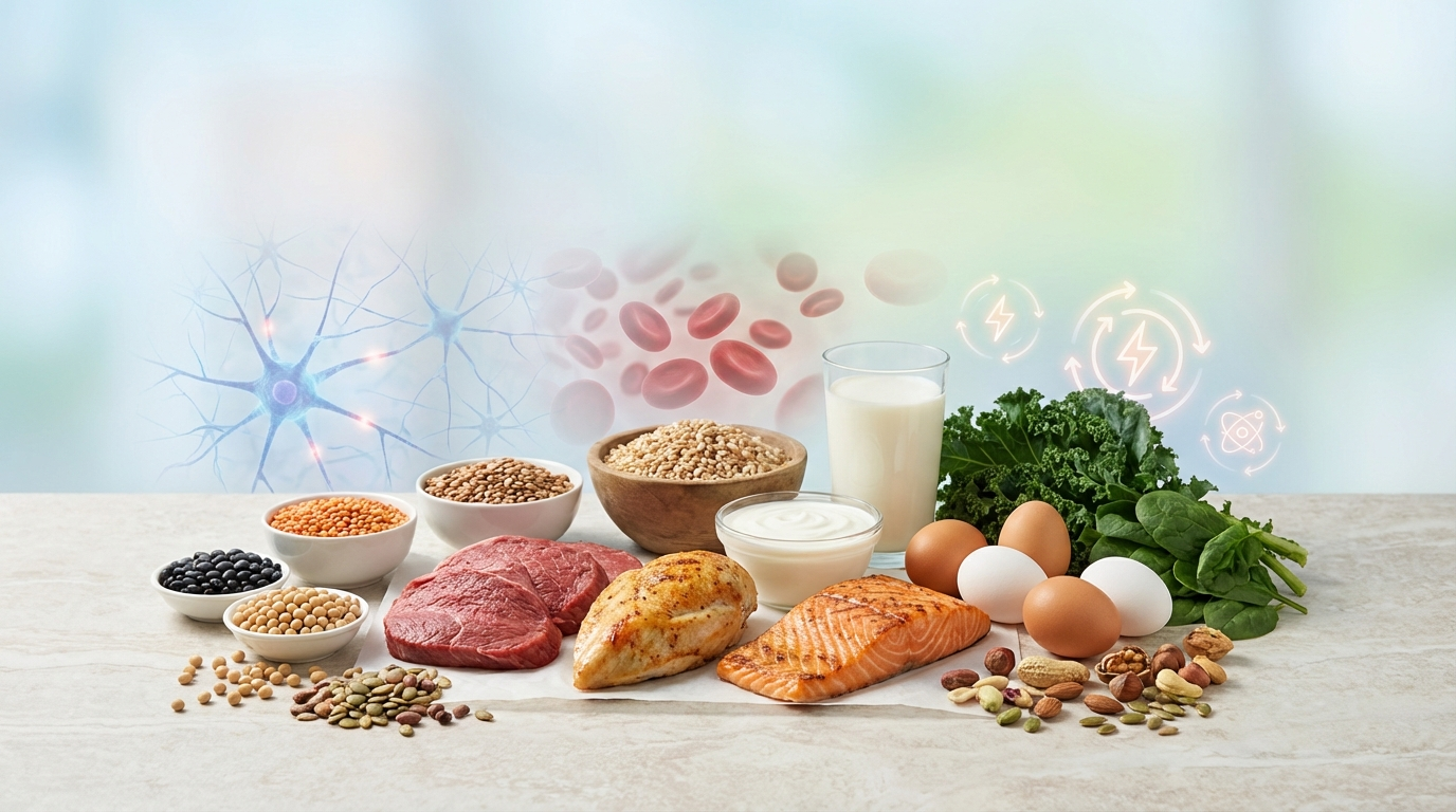ویتامین ب | vitamin B | مواد غذایی که دارای ویتامین های گروه ب هستند | B1 , B2 , B3 , B5 , B6 , B7 , B9 , B12