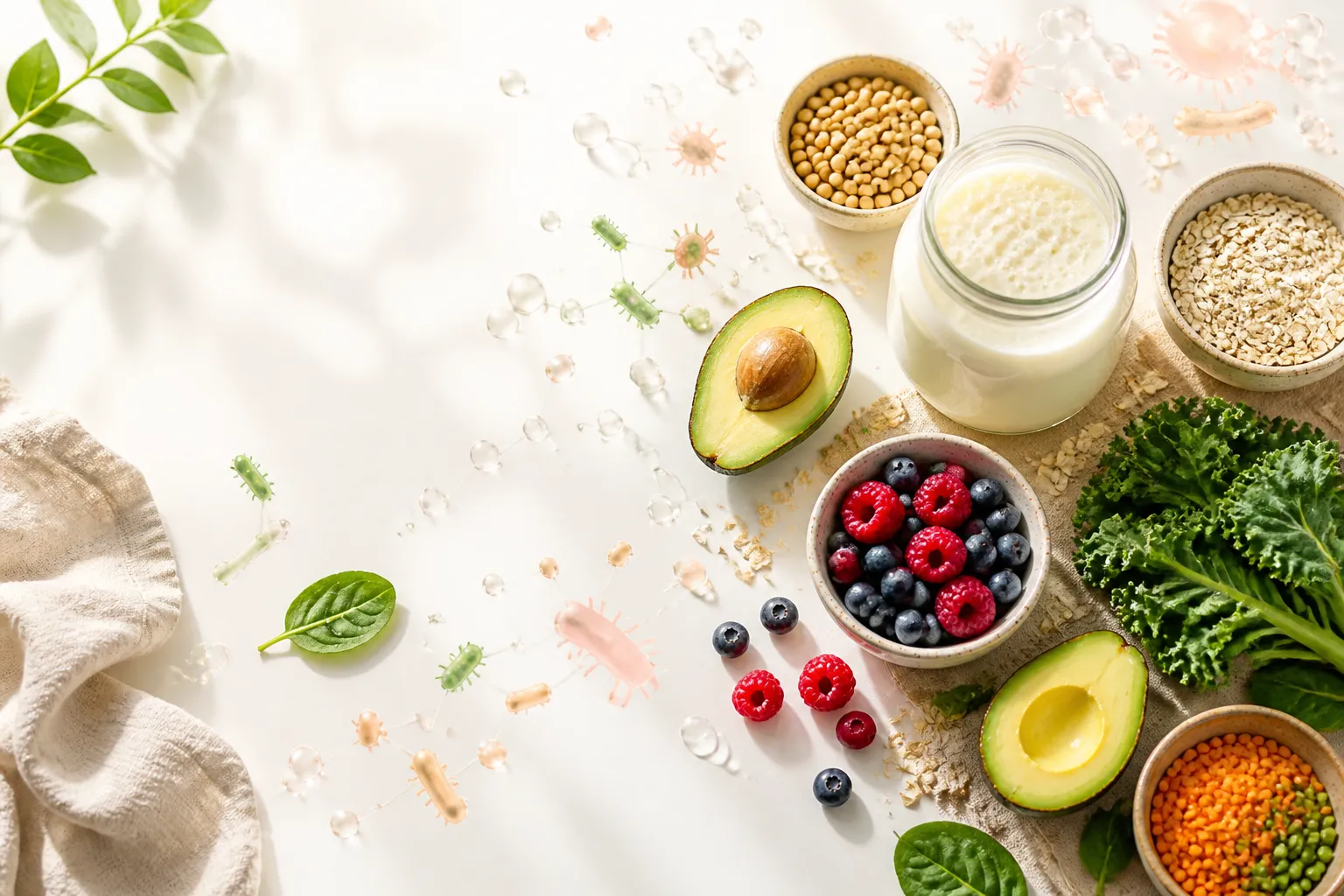 تاثیر رژیم غذایی و فیبر بر محور روده مغز