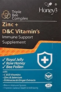 قرص تقویت سیستم ایمنی هانی تری ( Honey3 Immune ) | دفاع بدن و انرژی | بندار دارو درمان نوین